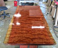 Live Edge Bubinga Dining Table 1 small