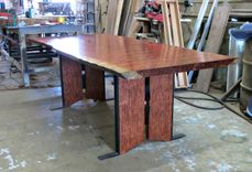 Live Edge Bubinga Dining Table 3 small