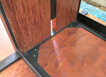 Live Edge Bubinga Dining Table 4 small