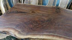 Live Edge Walnut Table With Metal Legs 3 small
