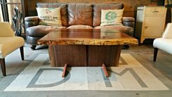 Live Edge Walnut And Bubinga Coffee Table 2 small