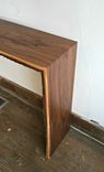 Walnut And Curly Maple Hall Table 4 small