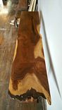 Walnut And Curly Maple Hall Table 5 small