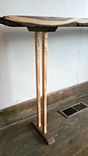 Walnut And Curly Maple Hall Table 6 small