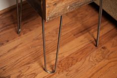 Reclaimed Barn Wood Side Table 3 small