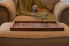 Reclaimed Wood Ottoman Tray 4 small