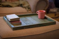 Reclaimed Wood Ottoman Tray 1 small