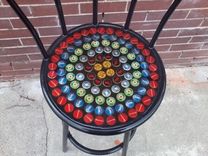 Bottle Cap Bar Stool 3 small