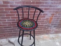 Bottle Cap Bar Stool 4 small