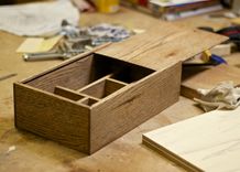 Wooden Slide Top Box 1 small