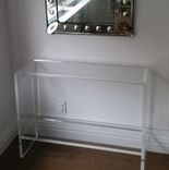 Waterfall Console Table With Shelf - Stunning Handcrafted Table - Custom Size Welcome 5 small