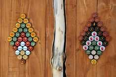 Sculpture | Bottle-Cap Medallions 2 small