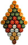 Sculpture | Bottle-Cap Medallions 4 small