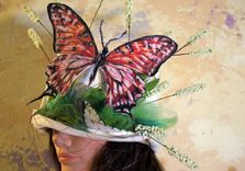Custom Butterfly Hat 1 small