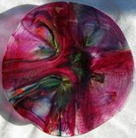 Tie Dye Fused Glass Bowl 2 small