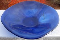 Tie Dye Fused Glass Bowl 3 small