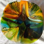 Tie Dye Fused Glass Bowl 4 small