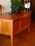 Bow Front Writing Desk 2 small