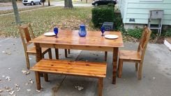 Custom Dining Table Chairs And Benches 1 small