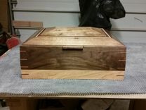 Walnut And Cherry Keepsake Box 1 small