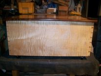 Custom Figure Maple And Walnut Coffee Table 2 small