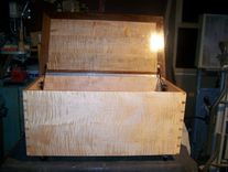 Custom Figure Maple And Walnut Coffee Table 3 small