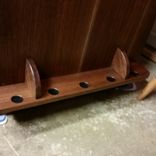 Walnut Fishing Cabinet 3 small