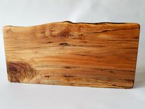Serving Board- Charcuterie Board- Natural Wood Server- Spalted Maple- Burl- Cutting Board 3 small