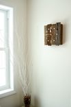Vintage Style Reclaimed Barnwood Clock 3 small