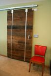 Sliding Reclaimed Barn Wood Door 5 small