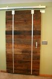 Sliding Reclaimed Barn Wood Door 6 small