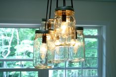 Mason Jar Chandelier 1 small