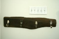Vintage Silverware Coat Hook 2 small