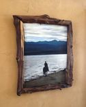 Natural Edge Frames Created From Red Cedar Driftwood 1 small