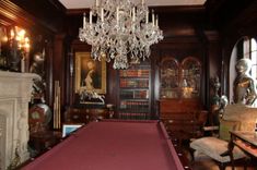 Billiard Room & Office In Mahogany 1 small