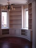 Round Library Bookcases, Cabinets, And Trim 2 small