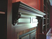 Mahogany Fireplace Wall 2 small