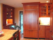 Cherry Cabinets In A Simple, Mission-Like Style 2 small