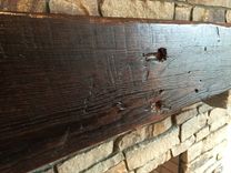 Rustic Fireplace Mantel 6 small