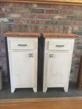 Rustic "Hot And Cold" Night Stands 1 small