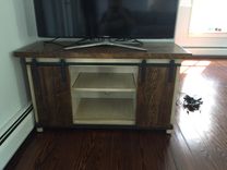 Barn Door Media Cabinet 3 small