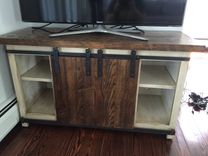 Barn Door Media Cabinet 1 small