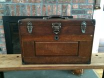 Vintage Industrial Machinist Tool Box / Jewelry Box 3 small