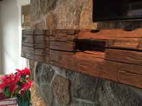 Rustic Fireplace Mantel 2 small