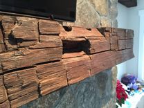 Rustic Fireplace Mantel 3 small
