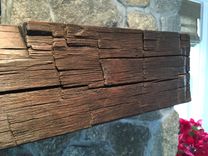 Rustic Fireplace Mantel 4 small