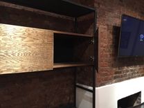 Metal Frame Desk / Shelves 3 small