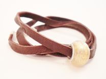 Leather Wrap Bracelet 1 small