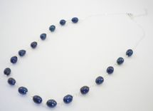 Blue Freshwater Pearl And Sterling Silver Necklace 2 small