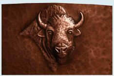 Copper Range Hood With Repousse Buffalo 5 small
